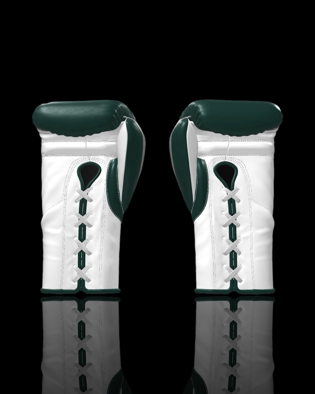 Grant Pro Fighting Boxing Gloves - Green & White