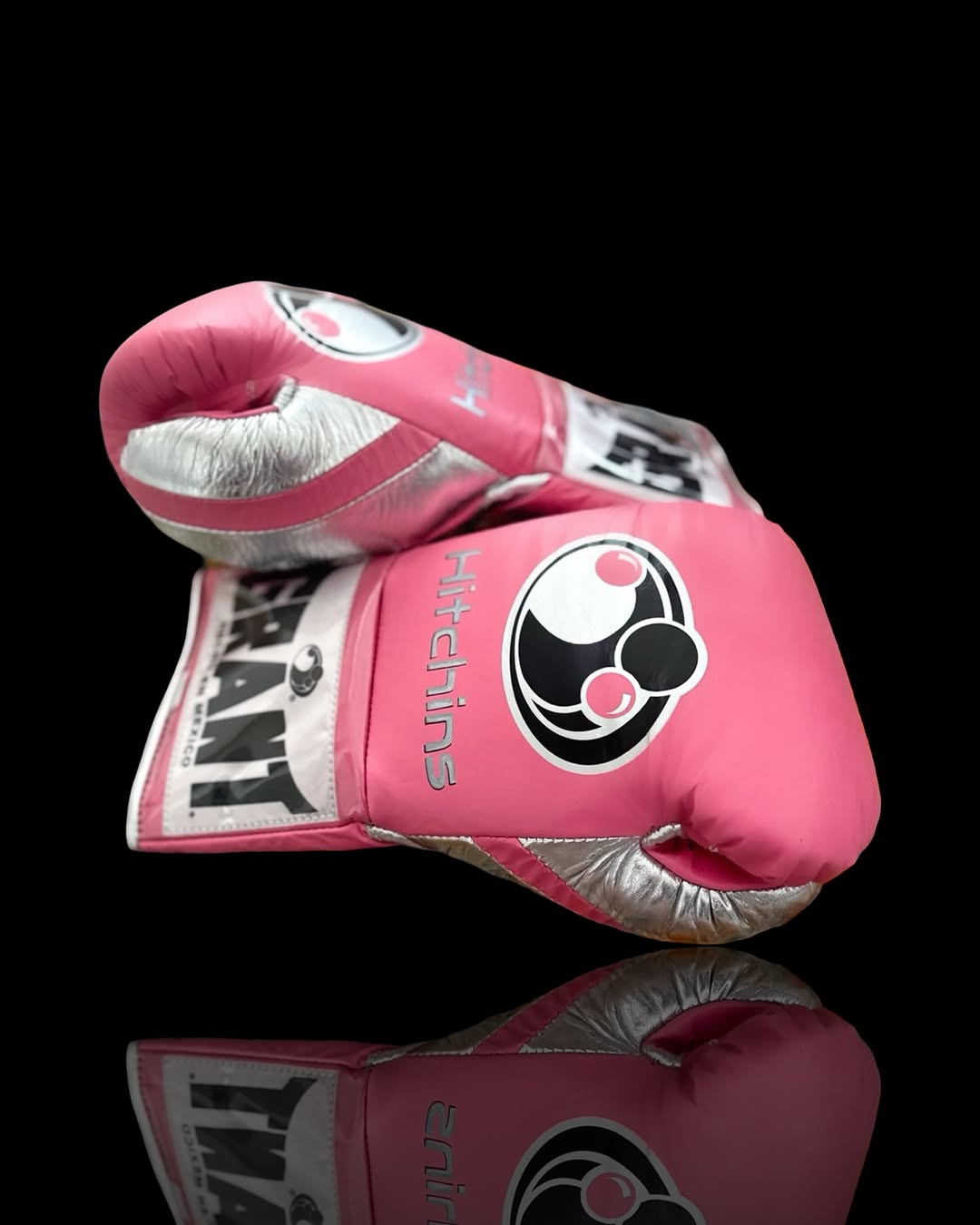 Customized Pink Grant Boxing Gloves